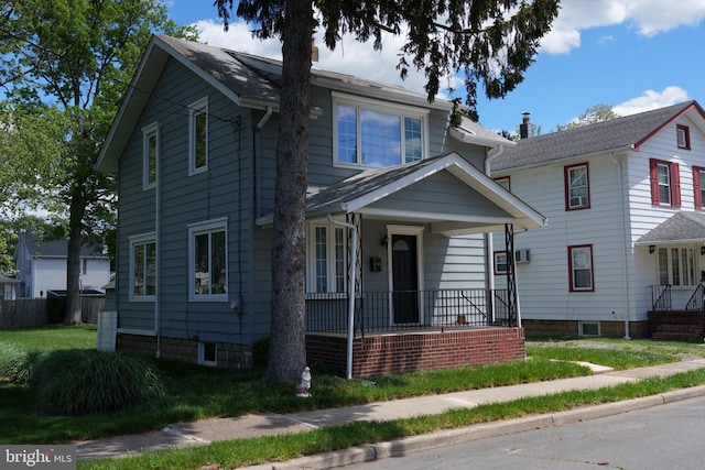 20 Leuckel Ave, Hamilton, NJ 08619 - view of front of home with covered porch