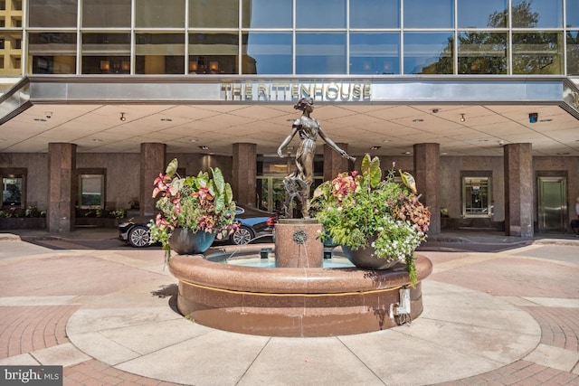 view of community lobby