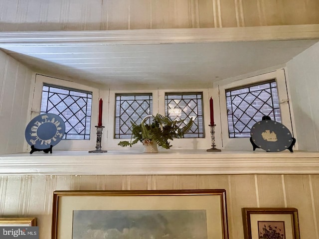 view of room details