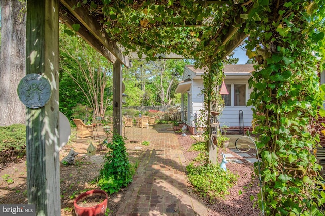 view of yard