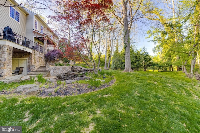 1100 Washingtonville Dr, Baltimore, MD 21210 - view of yard