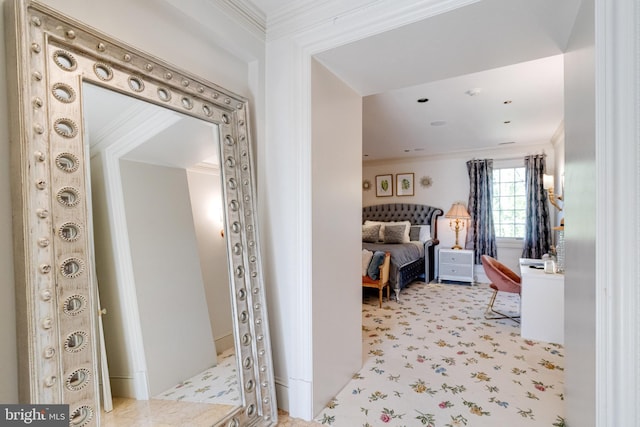 1100 Washingtonville Dr, Baltimore, MD 21210 - interior space featuring crown molding