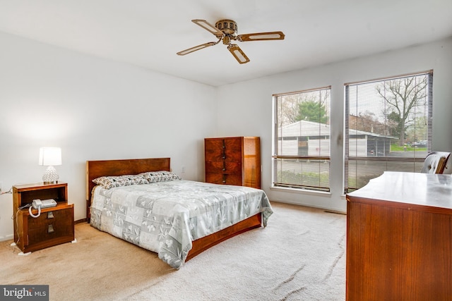 9 Dennison Dr, East Windsor, NJ 08520 - carpeted bedroom with baseboards and ceiling fan