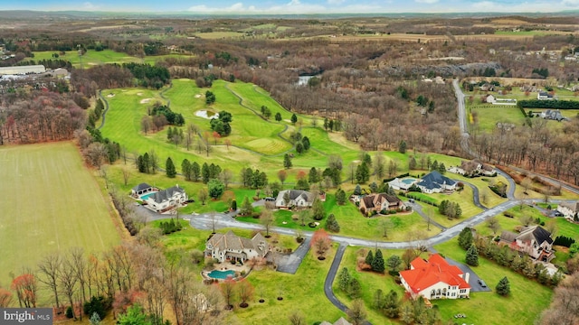 drone / aerial view