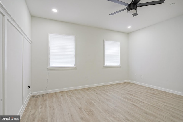 1143 Tasker St, Philadelphia, PA 19148 - interior space with recessed lighting, light wood-type flooring, a closet, and baseboards