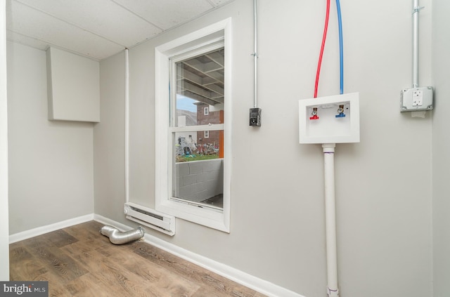 606 N St, Lykens, PA 17048 - details with wood finished floors and baseboards