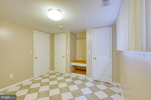 3820 Lorcom Ln, Arlington, VA 22207 - unfurnished bedroom featuring baseboards and visible vents