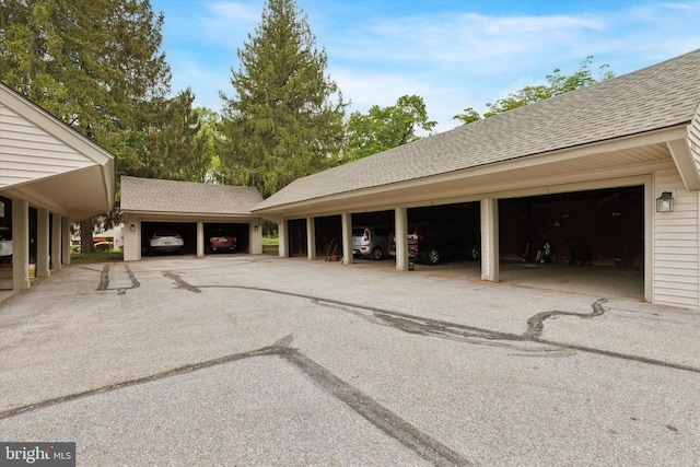 view of parking