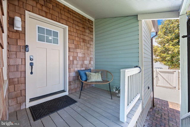 179 Green St, Annapolis, MD 21401 - property entrance featuring a porch