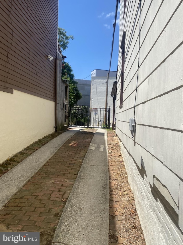 179 Green St, Annapolis, MD 21401 - view of property exterior featuring a gate