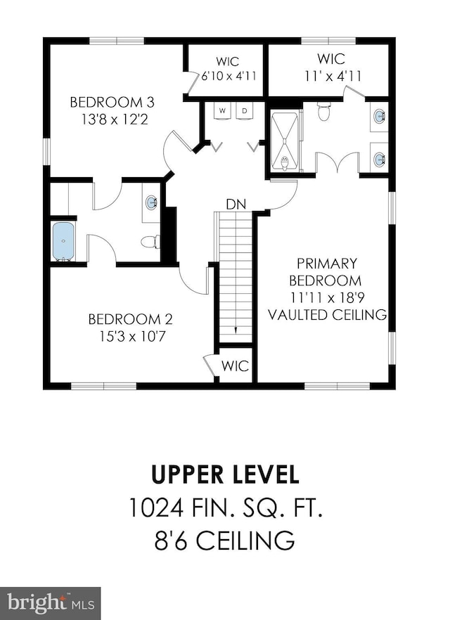6022 Rixey Dr, Alexandria, VA 22303 - view of floor plan / room layout