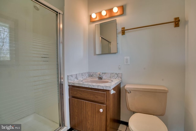 17634 Bruehl Rd, Upperco, MD 21155 - full bathroom with vanity and a shower with shower door