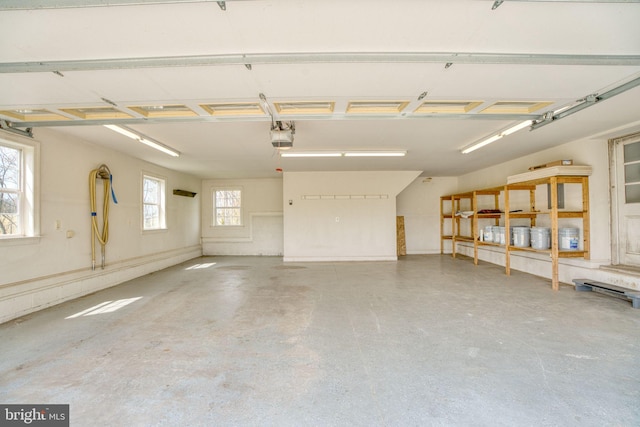 17634 Bruehl Rd, Upperco, MD 21155 - garage with a garage door opener