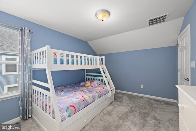 26325 Tributary Blvd, Millsboro, DE 19966 - bedroom featuring carpet floors, lofted ceiling, and baseboards