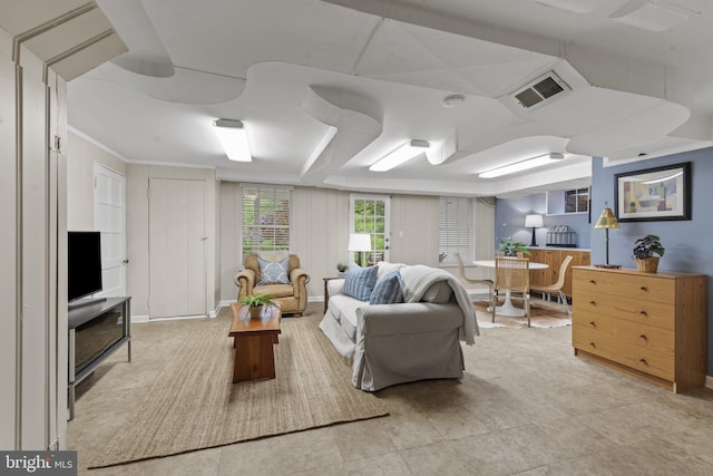 view of living room