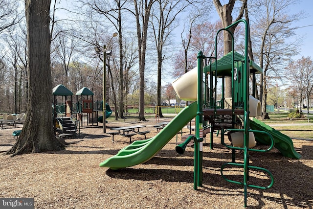view of community playground