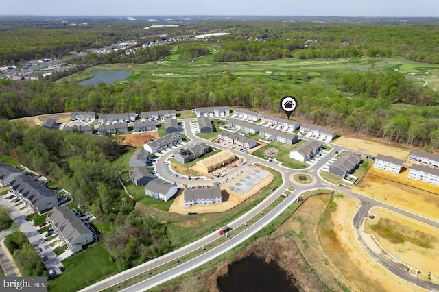 165 Correri St, Havre De Grace, MD 21078 - birds eye view of property featuring a water view, a view of trees, and view of golf course