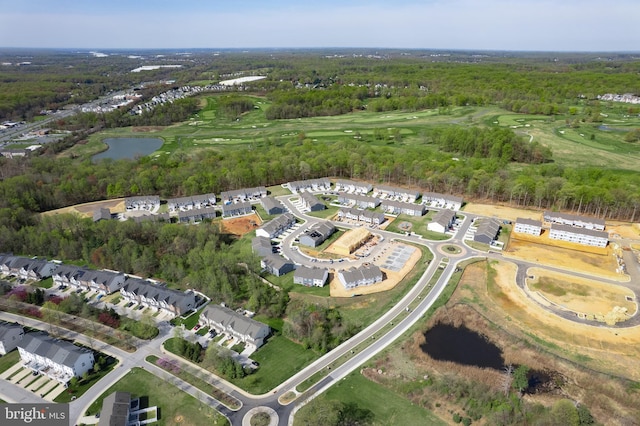 165 Correri St, Havre De Grace, MD 21078 - drone / aerial view featuring a forest view, a water view, and view of golf course