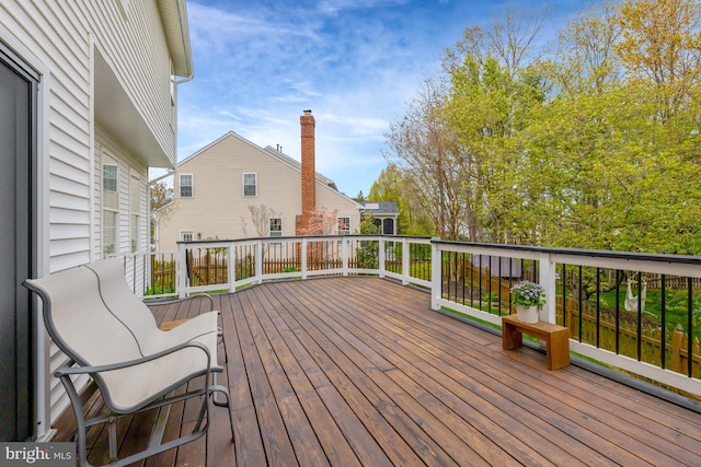 815 Kenneth Pl SE, Leesburg, VA 20175 - view of deck