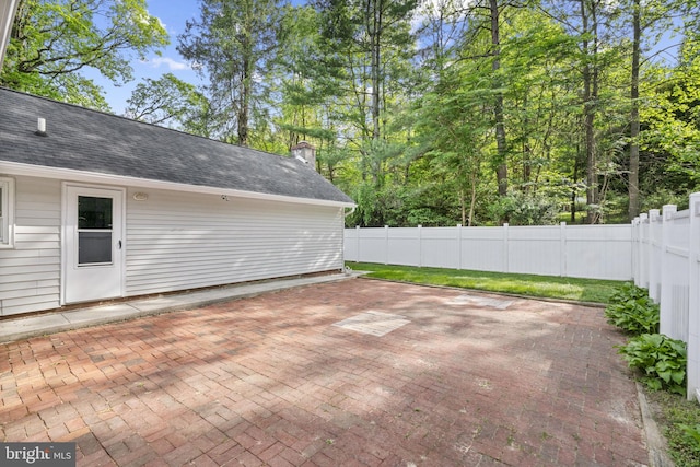 1302 Ashbridge Rd, West Chester, PA 19380 - view of patio with a fenced backyard