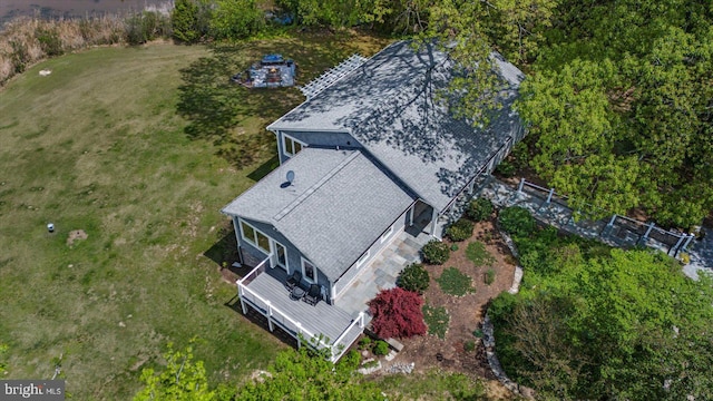 drone / aerial view