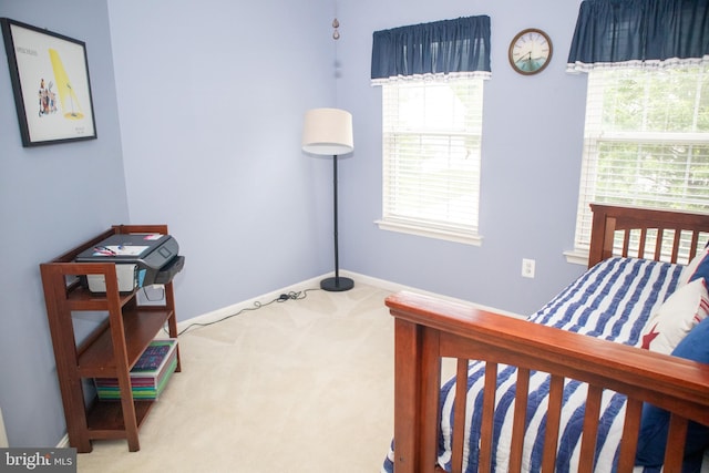 10861 Smugglers Notch Ct, White Plains, MD 20695 - bedroom featuring carpet floors, multiple windows, and baseboards