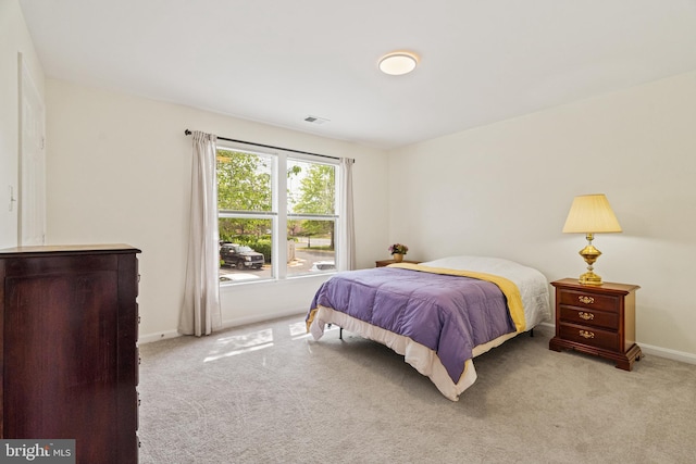 20605 Cornstalk Ter Unit 201, Ashburn, VA 20147 - bedroom featuring visible vents, carpet, and baseboards