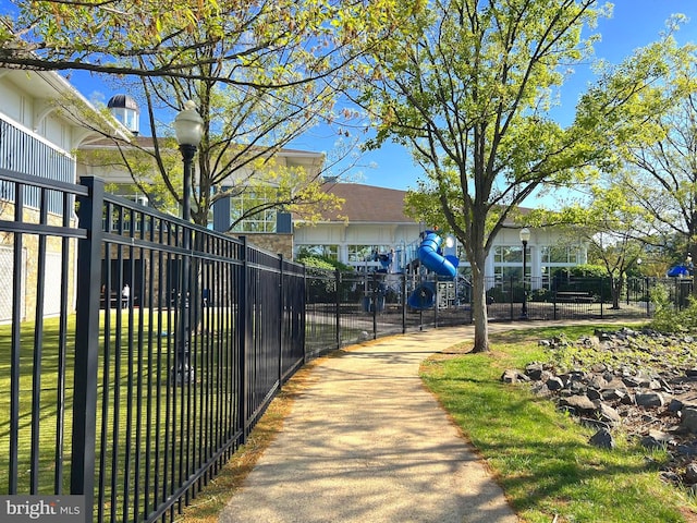 20605 Cornstalk Ter Unit 201, Ashburn, VA 20147 - view of community with fence