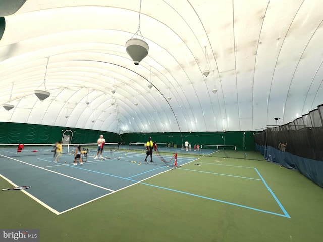 20605 Cornstalk Ter Unit 201, Ashburn, VA 20147 - view of tennis court with fence