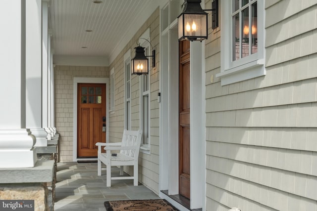 208 Wardour Dr, Annapolis, MD 21401 - doorway to property with a porch