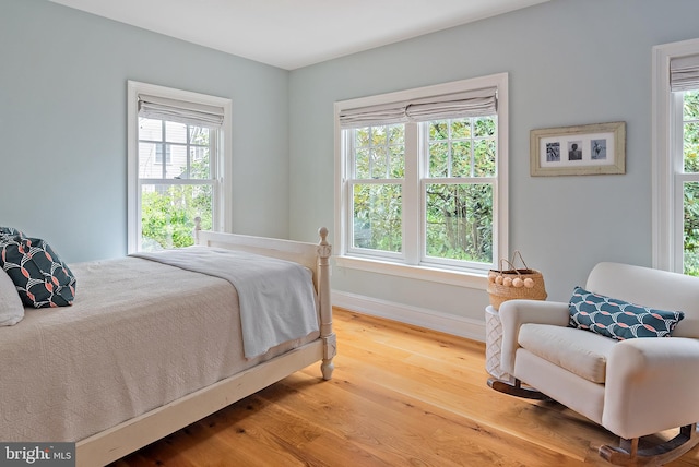 208 Wardour Dr, Annapolis, MD 21401 - bedroom featuring baseboards and wood finished floors