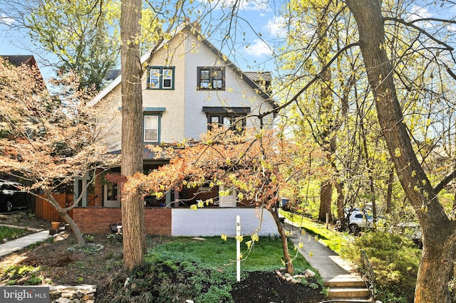 278 W Harvey St, Philadelphia, PA 19144 - back of property with stucco siding