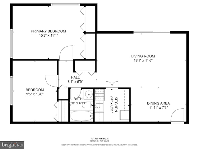 1931 N Cleveland St Unit 312, Arlington, VA 22201 - view of layout