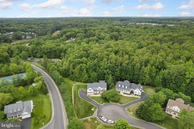 1 Pinkerton Ct, Stafford, VA 22554 - view of property location featuring a heavily wooded area