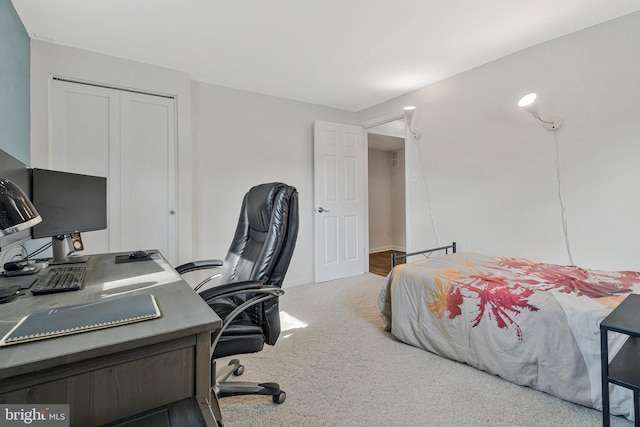 305 W Poplar Rd, Sterling, VA 20164 - carpeted bedroom featuring a closet