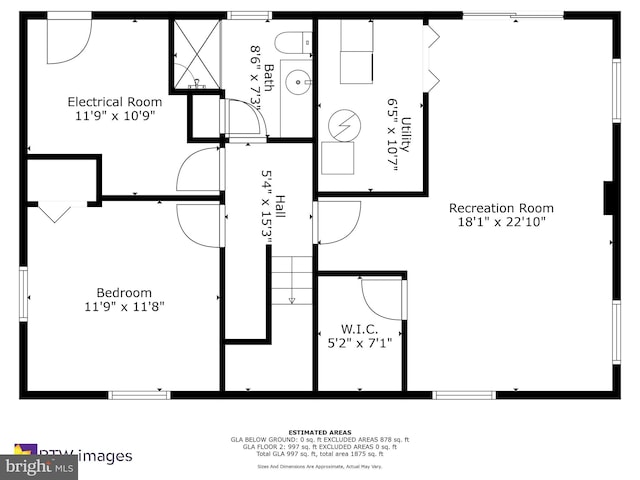 305 W Poplar Rd, Sterling, VA 20164 - view of layout