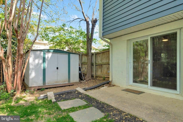 305 W Poplar Rd, Sterling, VA 20164 - view of shed featuring fence