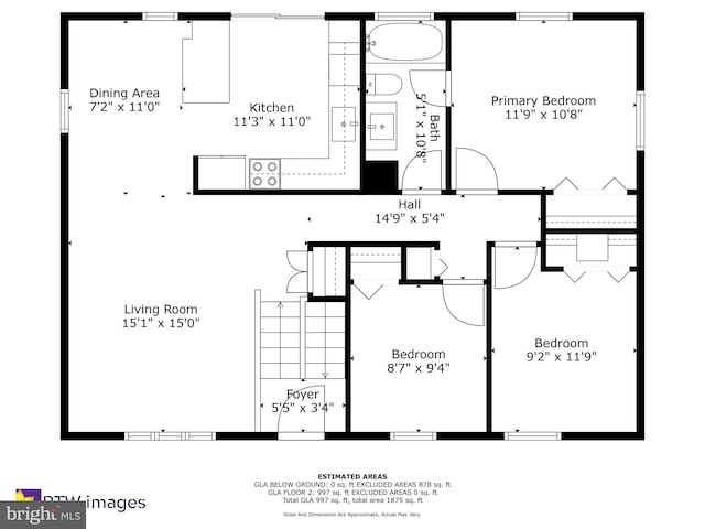 305 W Poplar Rd, Sterling, VA 20164 - floor plan