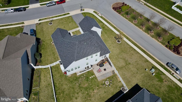 drone / aerial view