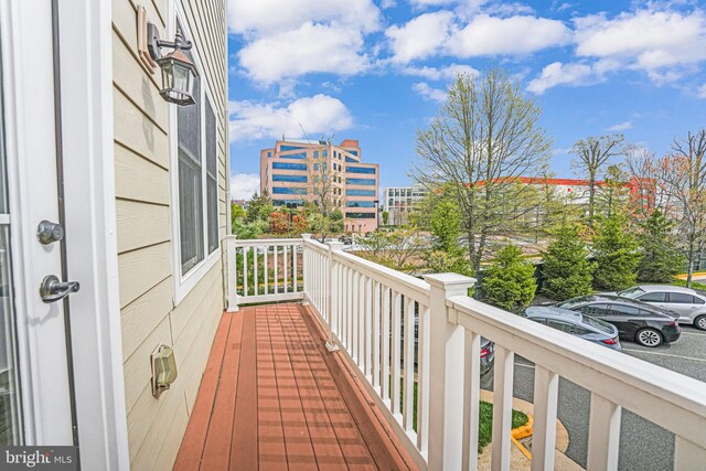 11350 Ridgeline Rd, Fairfax, VA 22030 - view of balcony