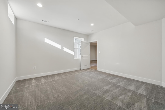 8504 Wendy St, Clinton, MD 20735 - carpeted empty room featuring baseboards and recessed lighting