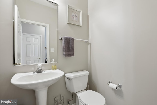 half bath with toilet