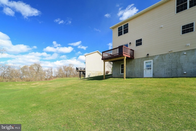 142 Faust Cir, Bellefonte, PA 16823 - back of house with a yard and a deck