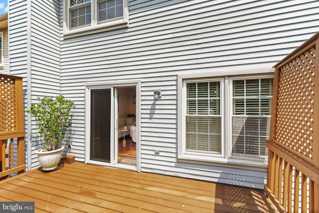 12015 Johns Pl, Fairfax, VA 22033 - view of wooden terrace