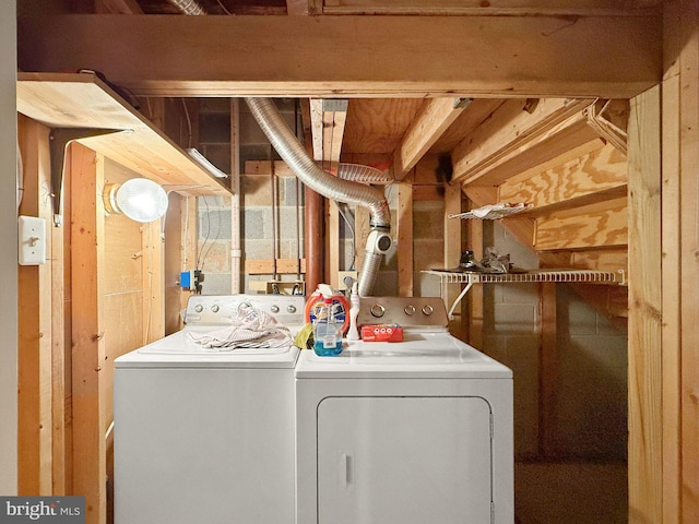 12015 Johns Pl, Fairfax, VA 22033 - laundry room with washing machine and dryer