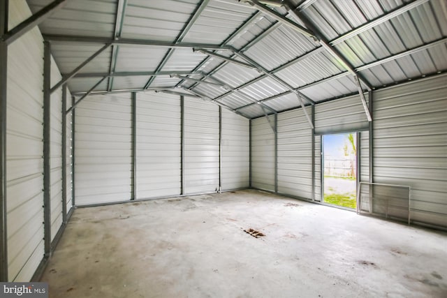 914 Andrews Rd, Glen Burnie, MD 21060 - garage with metal wall