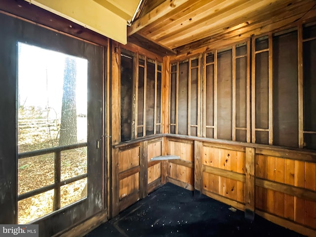 view of horse barn