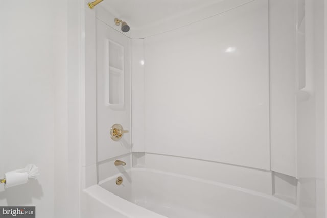 full bathroom featuring shower / bathtub combination