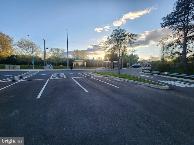 7567 Cloud Ct, Springfield, VA 22153 - parking at dusk with uncovered parking