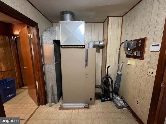 view of utility room